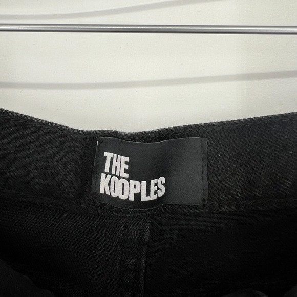 The Kooples Jeans Womens 27 Black Vestiaire Carry-Over Straight Leg Denim - Picture 5 of 10